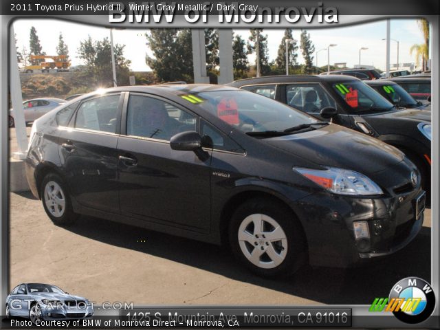 2011 Toyota Prius Hybrid II in Winter Gray Metallic