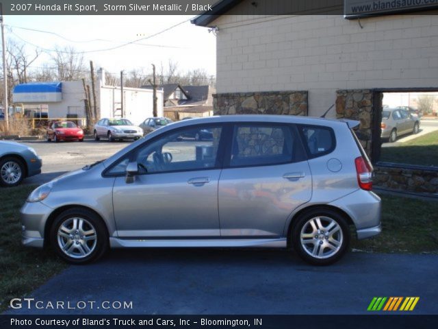 2007 Honda fit sport silver