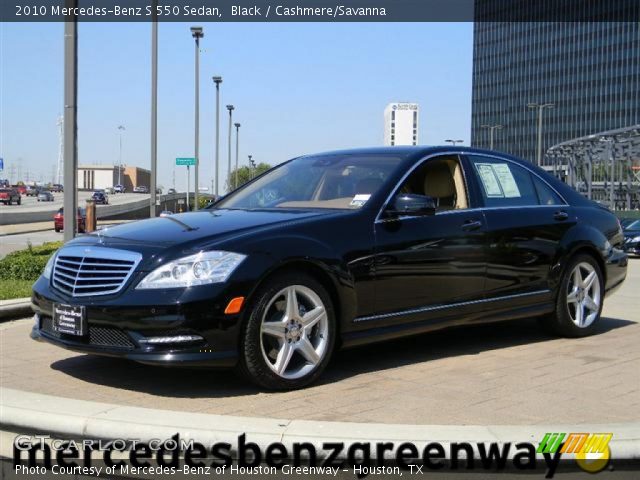 2010 Mercedes-Benz S 550 Sedan in Black