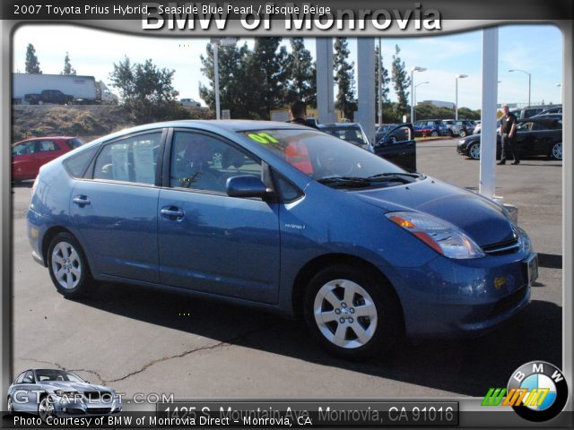 2007 Toyota Prius Hybrid in Seaside Blue Pearl