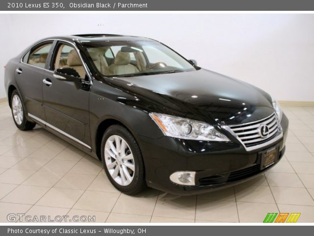 2010 Lexus ES 350 in Obsidian Black