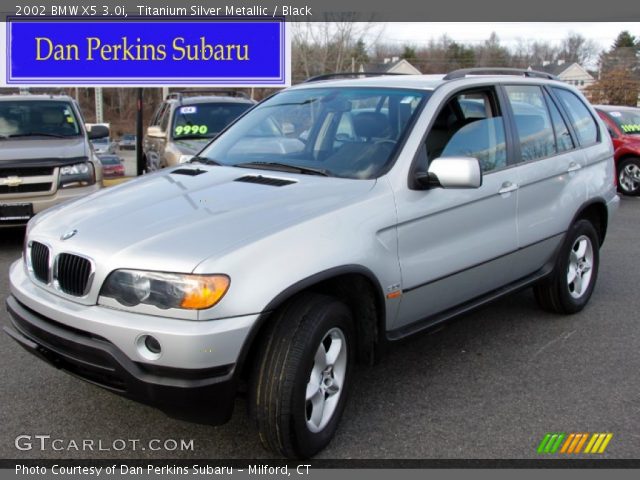 2002 BMW X5 3.0i in Titanium Silver Metallic