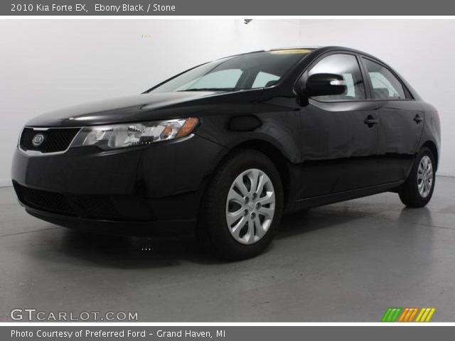 2010 Kia Forte EX in Ebony Black