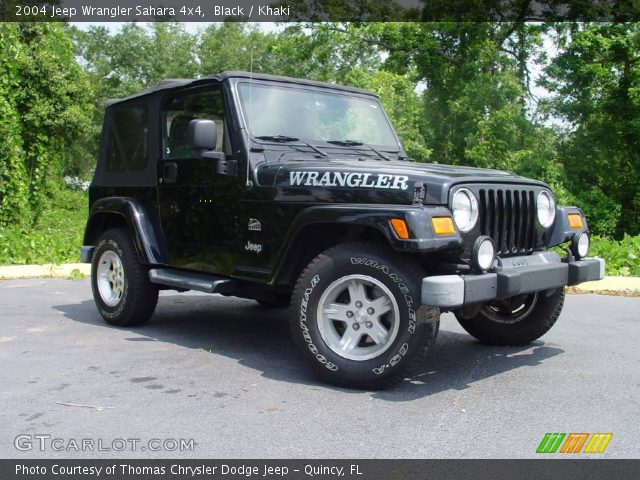 2004 Jeep Wrangler Sahara 4x4 in Black