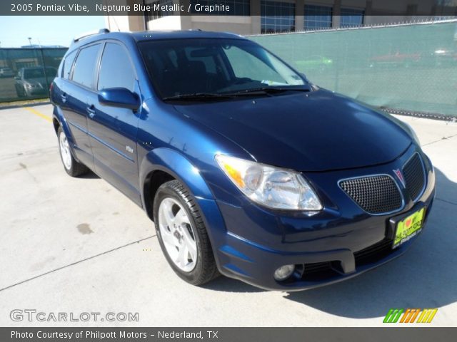 2005 Pontiac Vibe  in Neptune Blue Metallic