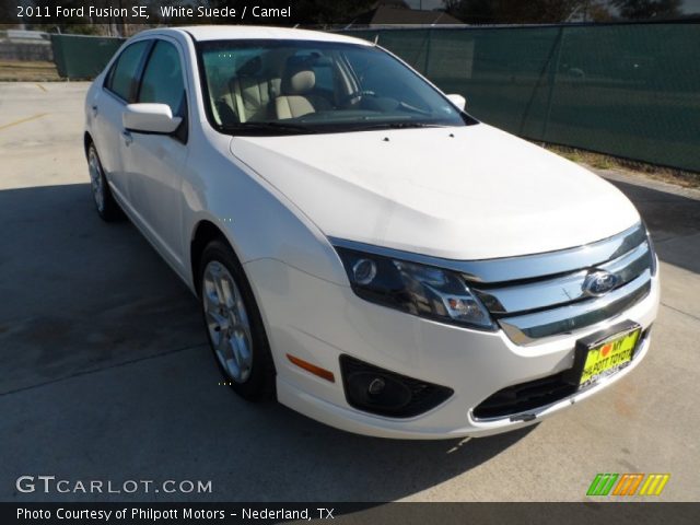 2011 Ford Fusion SE in White Suede
