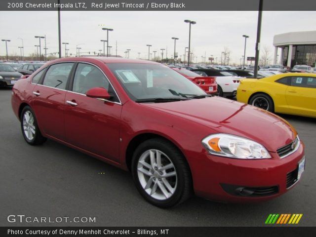 2008 Chevrolet Impala LTZ in Red Jewel Tintcoat