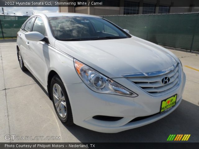 2012 Hyundai Sonata GLS in Shimmering White