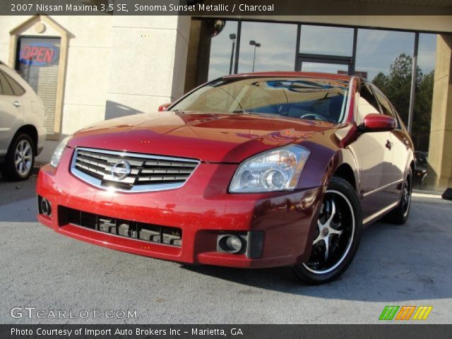 2007 Nissan Maxima 3.5 SE in Sonoma Sunset Metallic