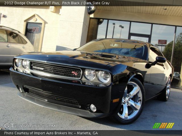 2012 Dodge Challenger R/T Plus in Pitch Black