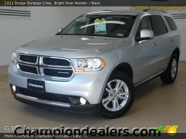2011 Dodge Durango Crew in Bright Silver Metallic