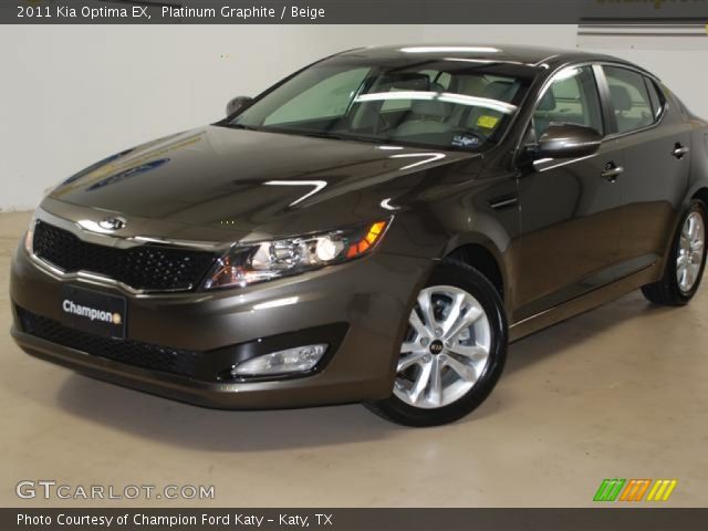 2011 Kia Optima EX in Platinum Graphite