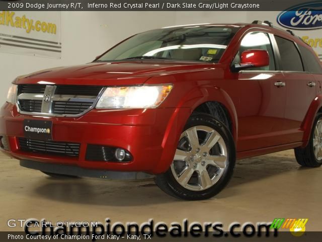 2009 Dodge Journey R/T in Inferno Red Crystal Pearl