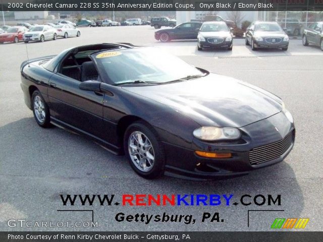 2002 Chevrolet Camaro Z28 SS 35th Anniversary Edition Coupe in Onyx Black