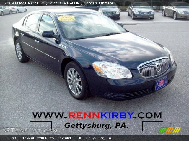 2009 Buick Lucerne CXL in Ming Blue Metallic