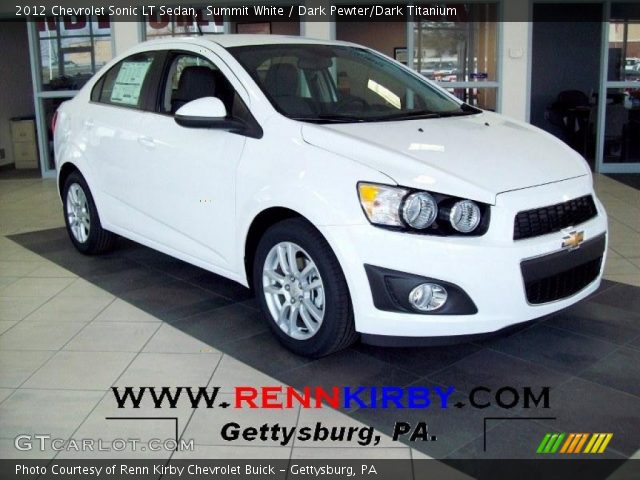 2012 Chevrolet Sonic LT Sedan in Summit White