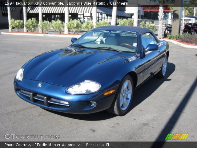1997 Jaguar XK XK8 Convertible in Sapphire Blue Metallic