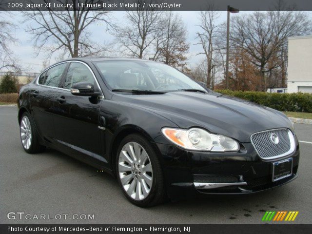 2009 Jaguar XF Luxury in Ultimate Black Metallic