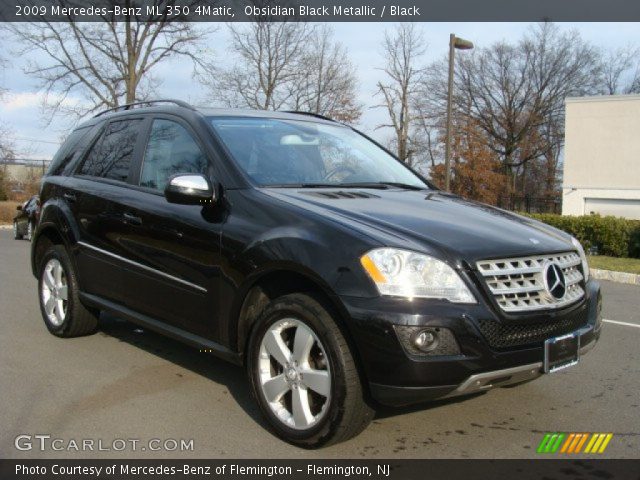 2009 Mercedes-Benz ML 350 4Matic in Obsidian Black Metallic