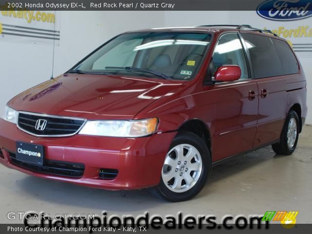 2002 Honda Odyssey EX-L in Red Rock Pearl