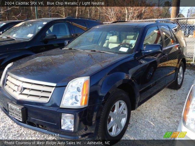 2004 Cadillac SRX V6 in Blue Chip Metallic