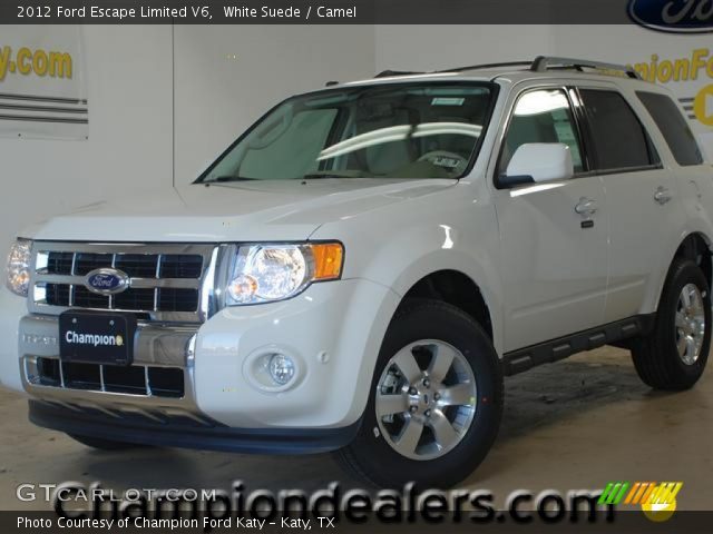 2012 Ford Escape Limited V6 in White Suede