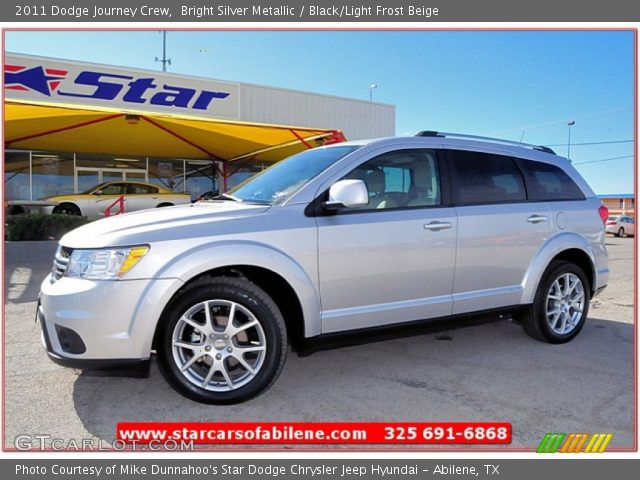 2011 Dodge Journey Crew in Bright Silver Metallic