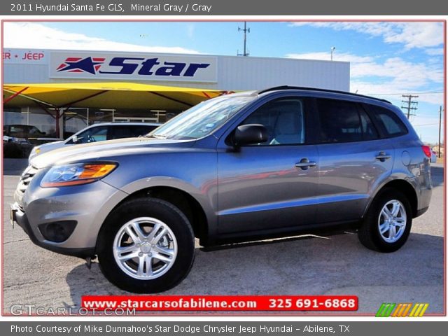 2011 Hyundai Santa Fe GLS in Mineral Gray