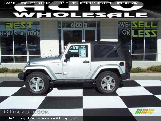2009 Jeep Wrangler Sahara 4x4 in Bright Silver Metallic