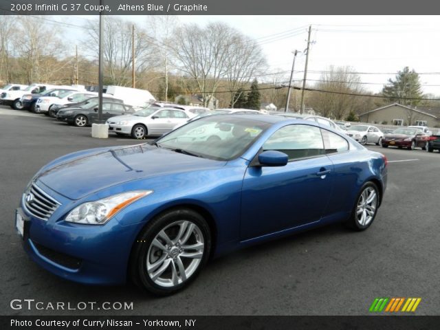 2008 Infiniti G 37 Coupe in Athens Blue