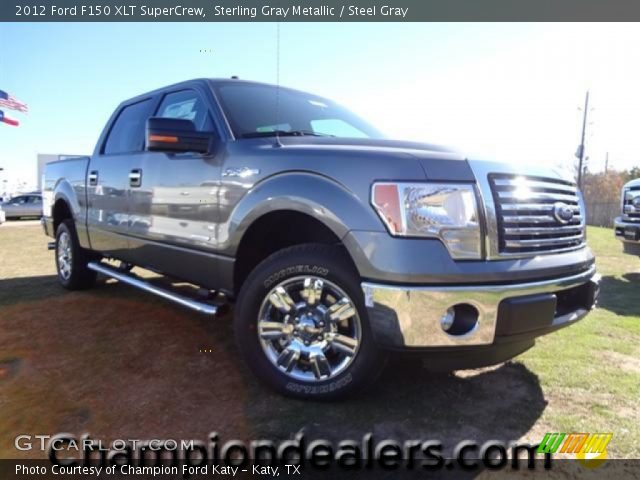 2012 Ford F150 XLT SuperCrew in Sterling Gray Metallic