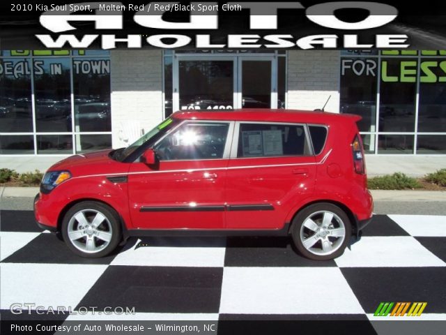 2010 Kia Soul Sport in Molten Red