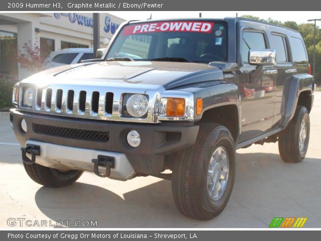 2009 Hummer H3  in Graphite Metallic