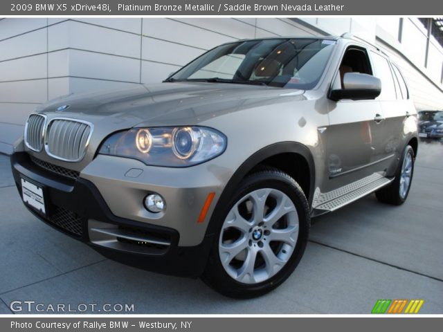 2009 BMW X5 xDrive48i in Platinum Bronze Metallic