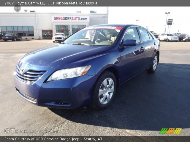 2007 Toyota Camry LE in Blue Ribbon Metallic