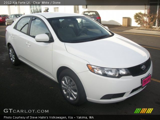 2012 Kia Forte LX in Clear White