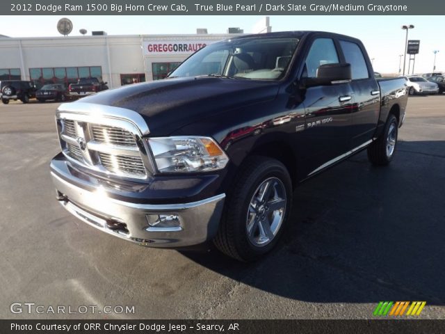 2012 Dodge Ram 1500 Big Horn Crew Cab in True Blue Pearl