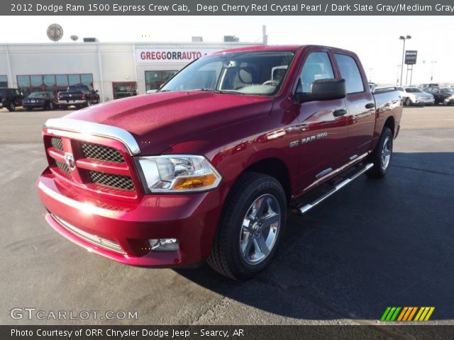 2012 Dodge Ram 1500 Express Crew Cab in Deep Cherry Red Crystal Pearl