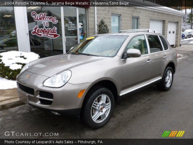 2004 Porsche Cayenne S in Jarama Beige Metallic