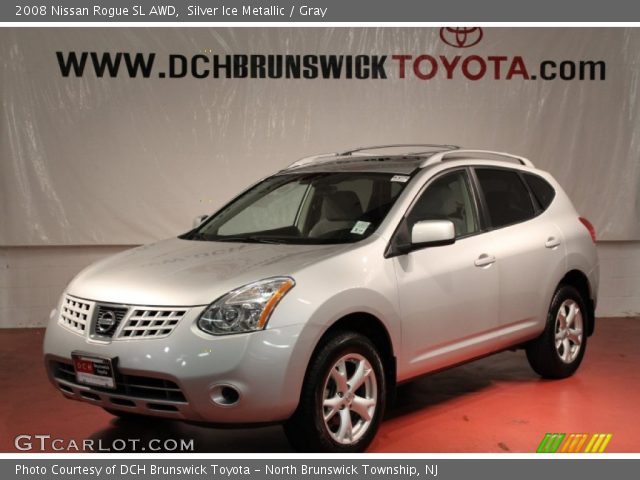 2008 Nissan Rogue SL AWD in Silver Ice Metallic