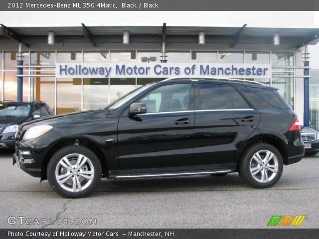 2012 Mercedes-Benz ML 350 4Matic in Black