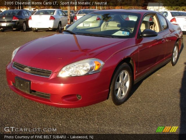 2006 Chevrolet Monte Carlo LT in Sport Red Metallic