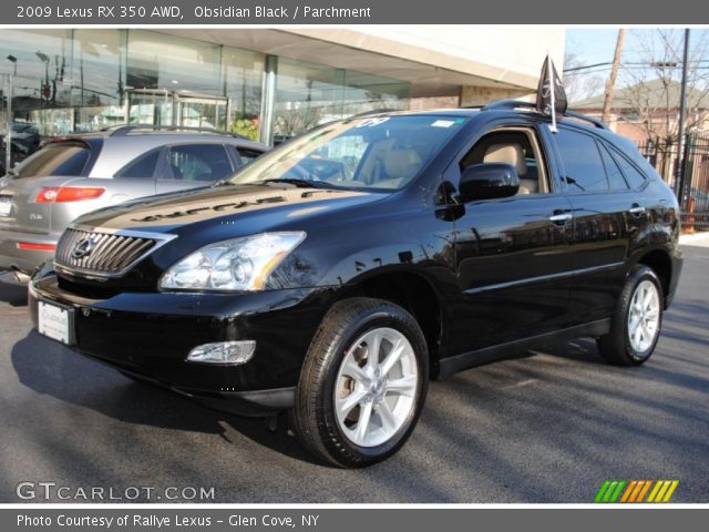2009 Lexus RX 350 AWD in Obsidian Black