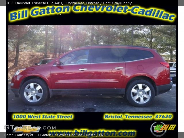 2012 Chevrolet Traverse LTZ AWD in Crystal Red Tintcoat