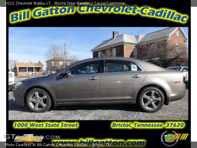 2012 Chevrolet Malibu LT in Mocha Steel Metallic