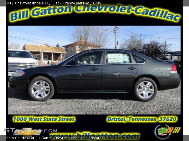 2012 Chevrolet Impala LT in Black Granite Metallic
