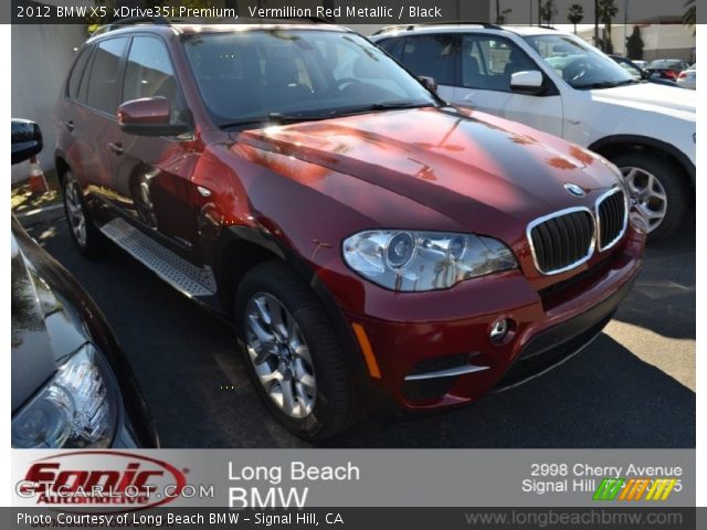 2012 BMW X5 xDrive35i Premium in Vermillion Red Metallic