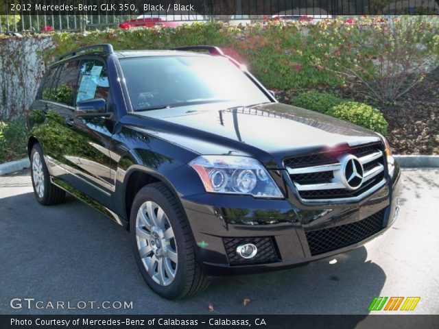 2012 Mercedes-Benz GLK 350 in Black