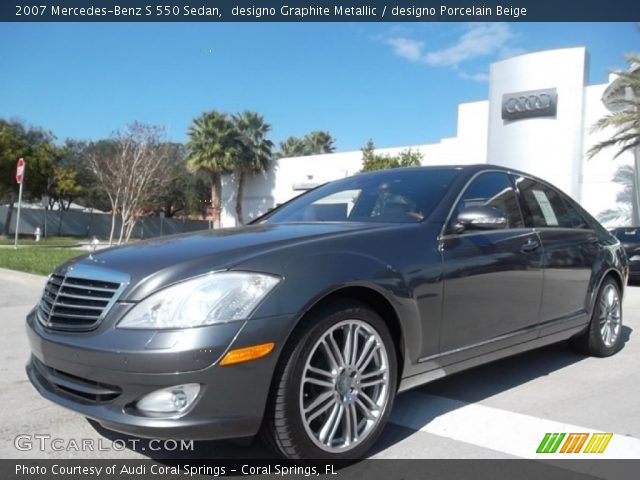 2007 Mercedes-Benz S 550 Sedan in designo Graphite Metallic