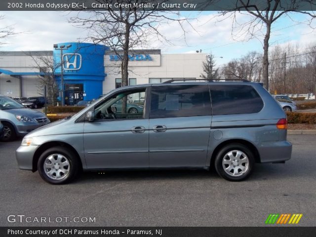 2002 Honda Odyssey EX-L in Granite Green Metallic